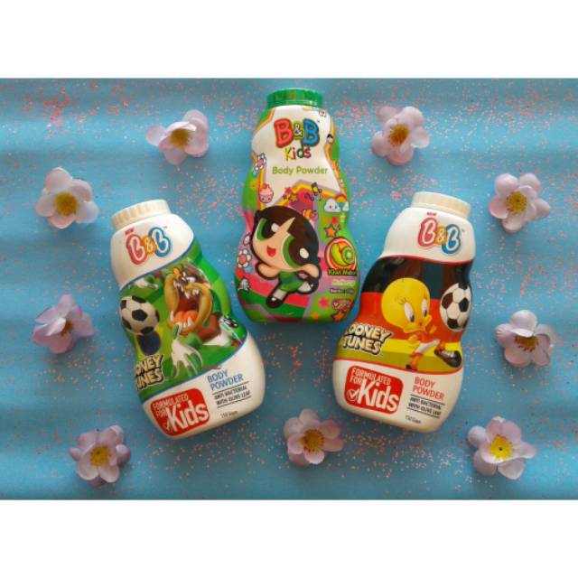 Jual B&B Kids Body Powder 150 G | Shopee Indonesia