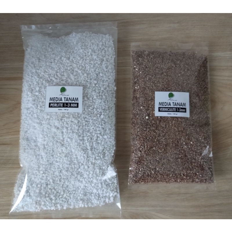 Jual MEDIA TANAM STERIL PERLITE VERMICULITE GOLD AGROPERLITE 1-6 MM 100 ...