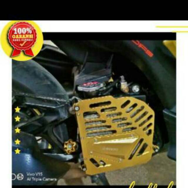 Jual TUTUP RADIATOR AEROX/LEXI/NMAX FB/J SPEED | Shopee Indonesia