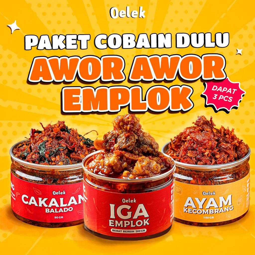 Jual Paket Cobain Dulu Awor Awor Emplok Iga Mercon Iga Sambal