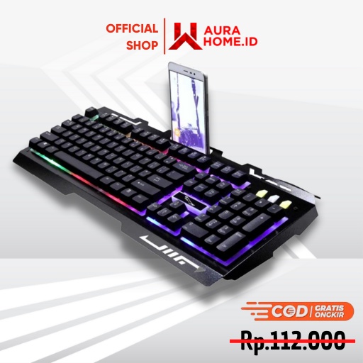 Jual G700 Gaming Keyboard LED / Keyboard Kibord Keboard Kebord Maen ...
