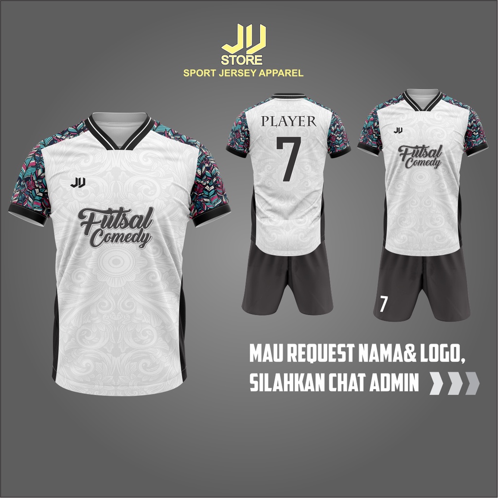 Jual Baju Futsal Jersey Sepak Bola Printing Custom Bisa Request Nama ...