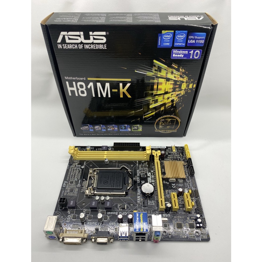 Jual Motherboard Asus H81MK - MB ASUS H81M-K | Shopee Indonesia