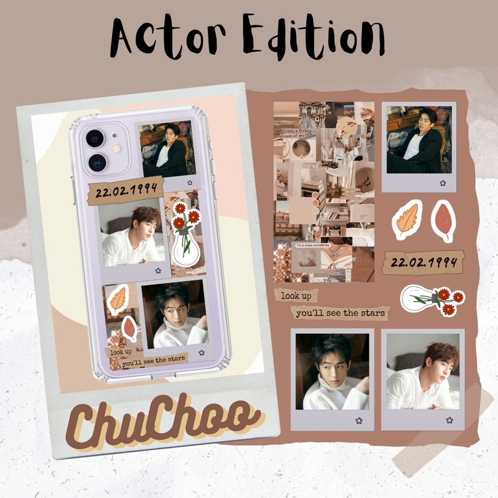 Jual ChuChoo DIY Case Actor Edition - Song Kang, Nam Joo Hyuk, Seon Ho ...