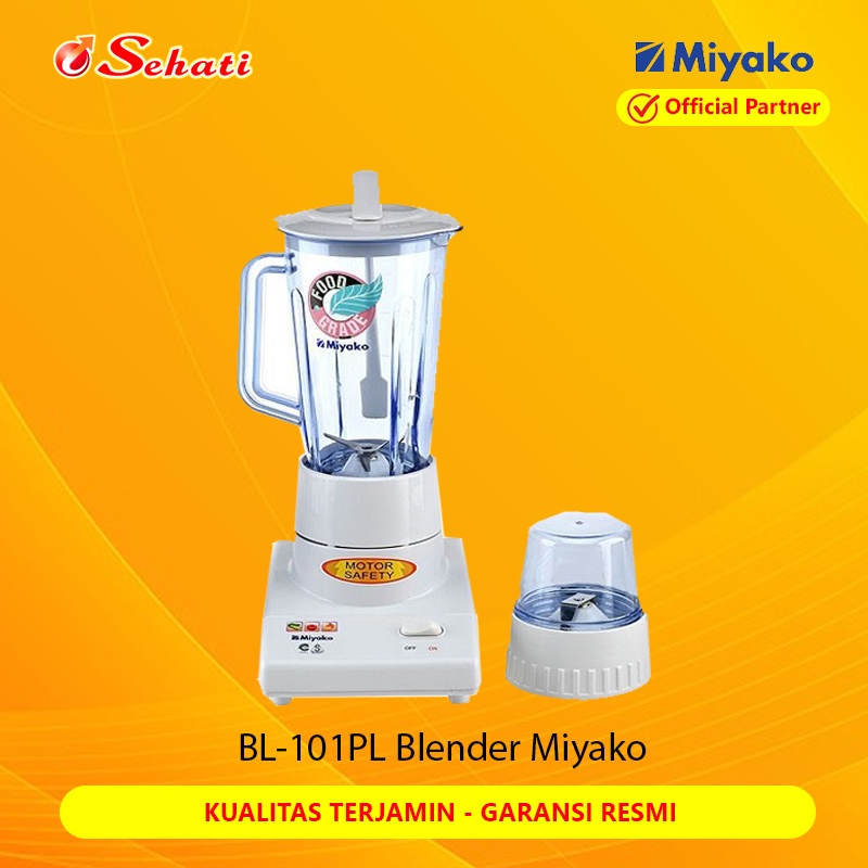 Jual Miyako BL-101PL Blender Miyako BL-101 PL Blender 2 IN 1 Plastik ...