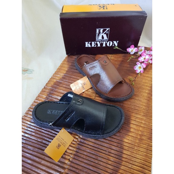 Jual SENDAL KEYTON ORIGINAL ,ASLI KULIT,TAPAK JAHIT | Shopee Indonesia