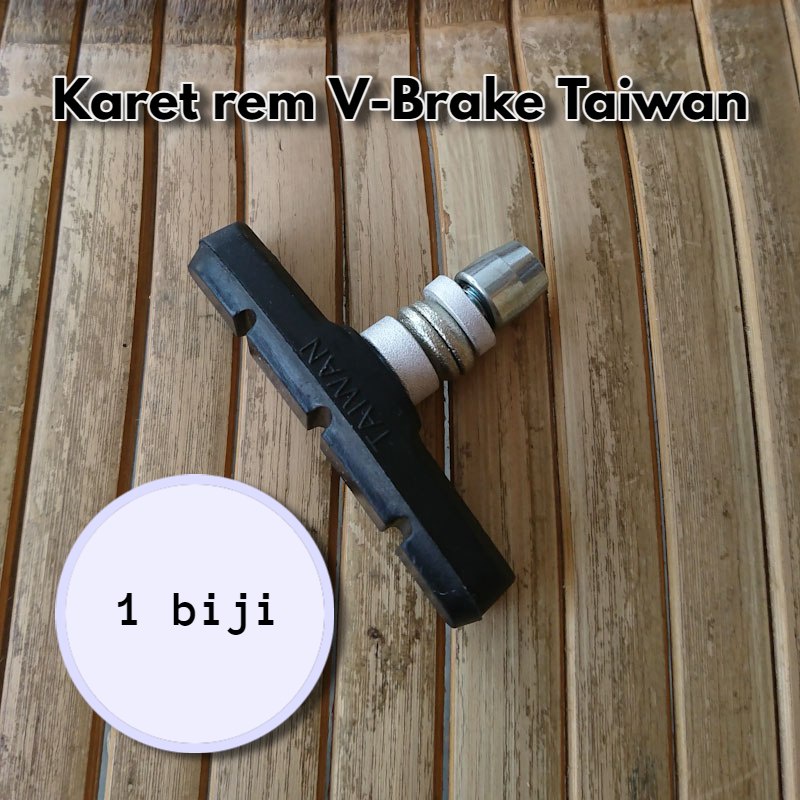 Jual Karet Rem Sepeda V Brake Taiwan Shopee Indonesia