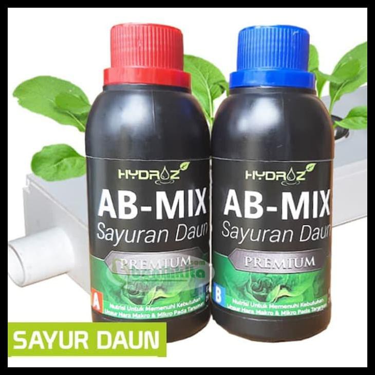 Jual Pupuk Nutrisi Hidroponik Ab Mix Sayur Daun 250ml Hydroz Shopee