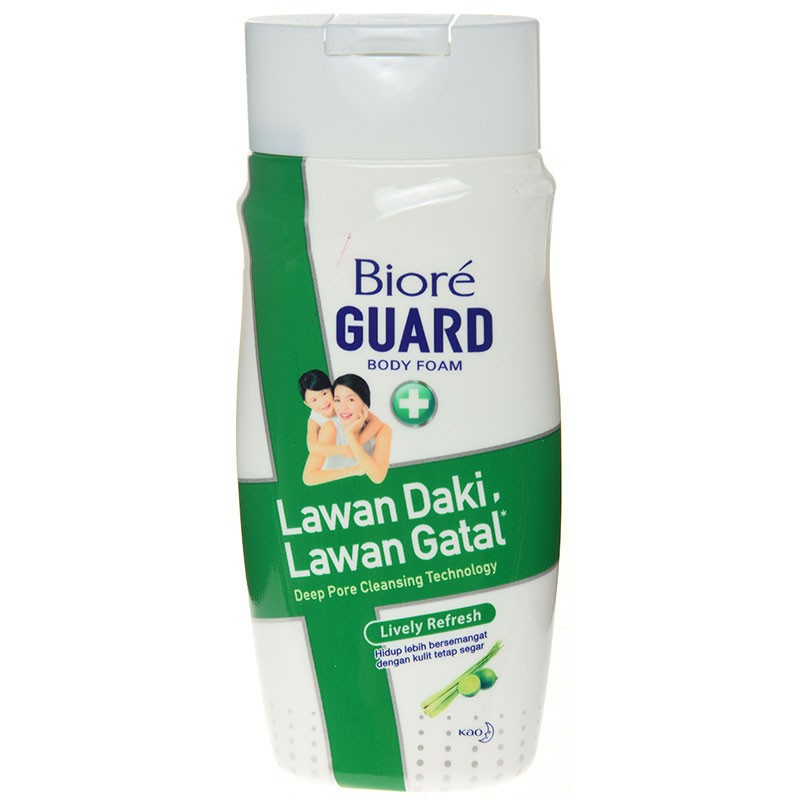 Jual Biore Guard Body Foam Lively Refresh Botol 100ml | Shopee Indonesia