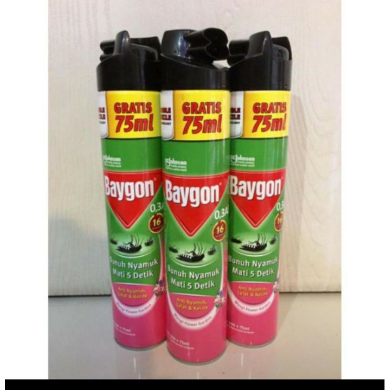 Jual baygon flower garden 600 75 ml shopee indonesia