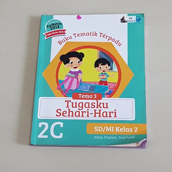Jual Buku Tematik Terpadu 2c Kelas 2 Sd Kurikulum 2013 Revisi 2016 Tat 028 Shopee Indonesia 