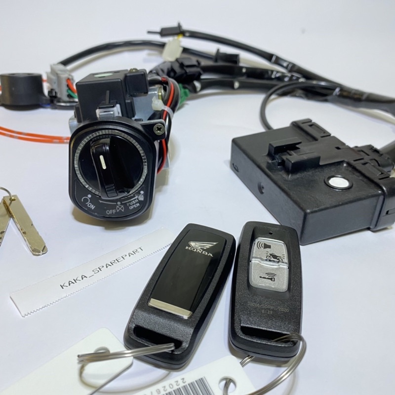 Jual Keyless smartkey pcx 160 original untuk honda beat fi, beat karbu ...