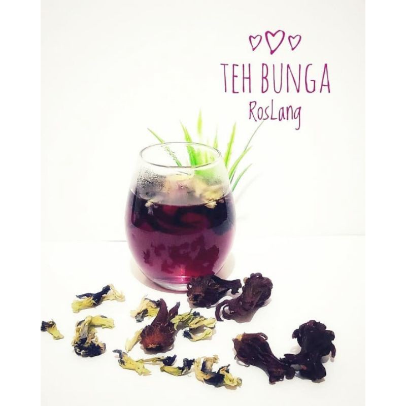 Jual Teh Bunga Rosella mix Telang 15 gr | Shopee Indonesia