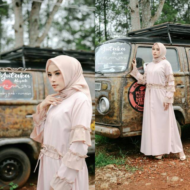 Jual Rumaisa dress by yutakahijab (PO) | Shopee Indonesia