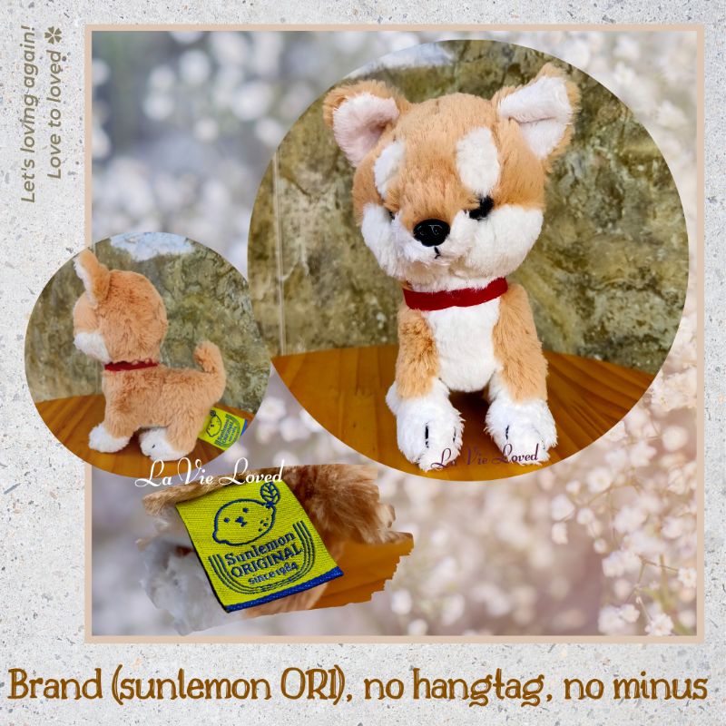 Jual boneka karakter hewan shiba inu ORI Sunlemon | Shopee Indonesia