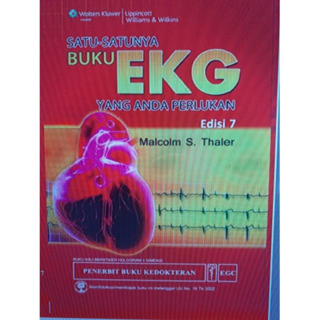 Jual Satu Satunya Buku EKG Yang Anda Perlukan Edisi 2 | Shopee Indonesia