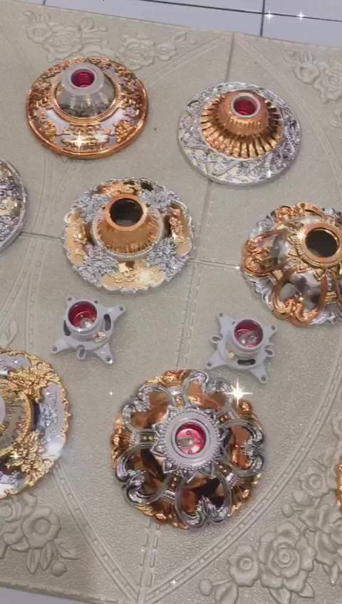 Jual FITTING LAMPU PVC DESAIN MEWAH / ORNAMEN LAMPU PLAFON ARTISTIK PVC ...