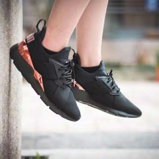 Puma muse satin 2025 rose gold black