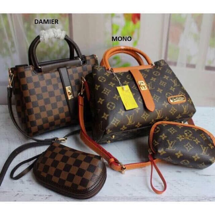 Real pict ! lv syahrini 3 ruang tas wanita tas import tas batam tas  selempang. Informasi harga. - Rendy iswanto86 - Medium