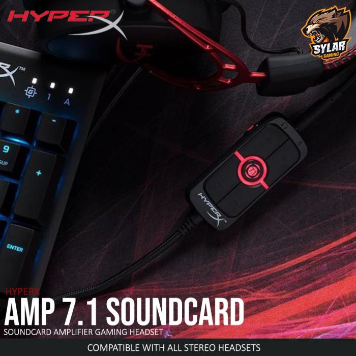 Jual Hyperx Amp Usb Sound Card Virtual 7.1 Surround Sound Shopee Indonesia