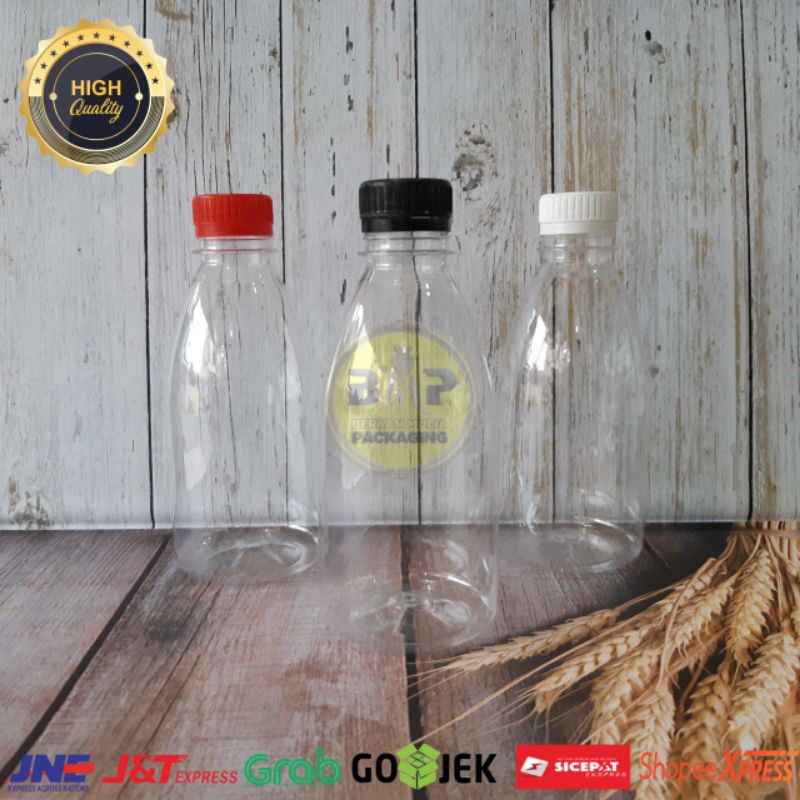 Jual Botol Jelly 350ml Botol Cantik 350ml Botol Juice 350ml isi 50 ...
