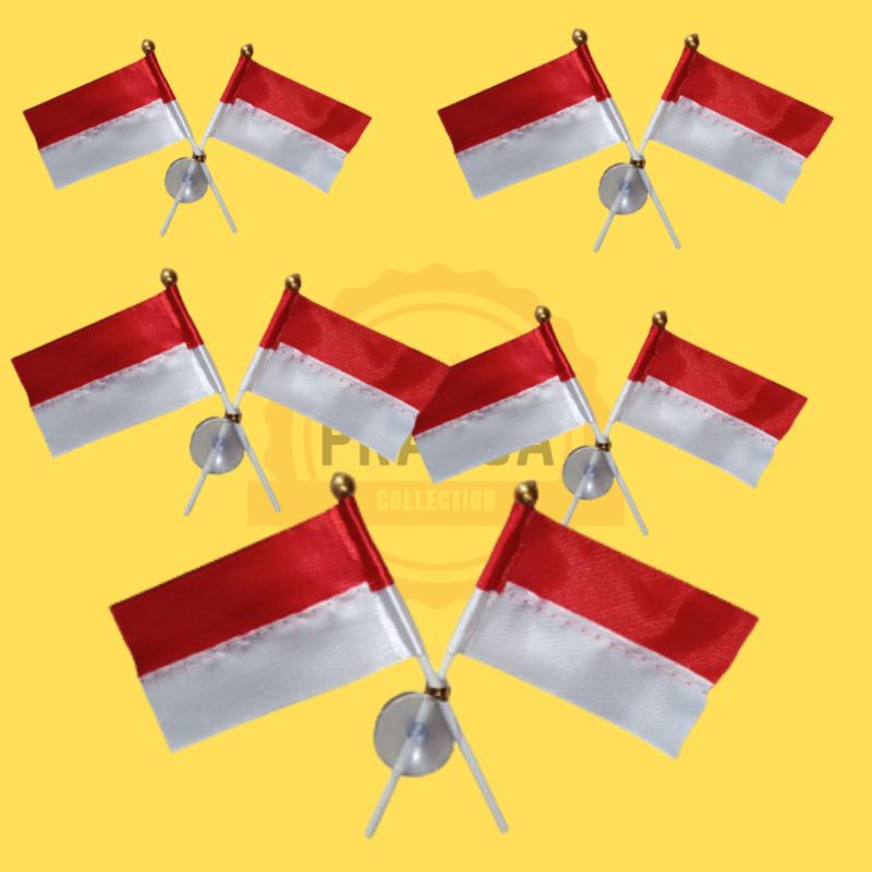Jual Bendera Merah Putih Bendera Indonesia Tempel Shopee Indonesia