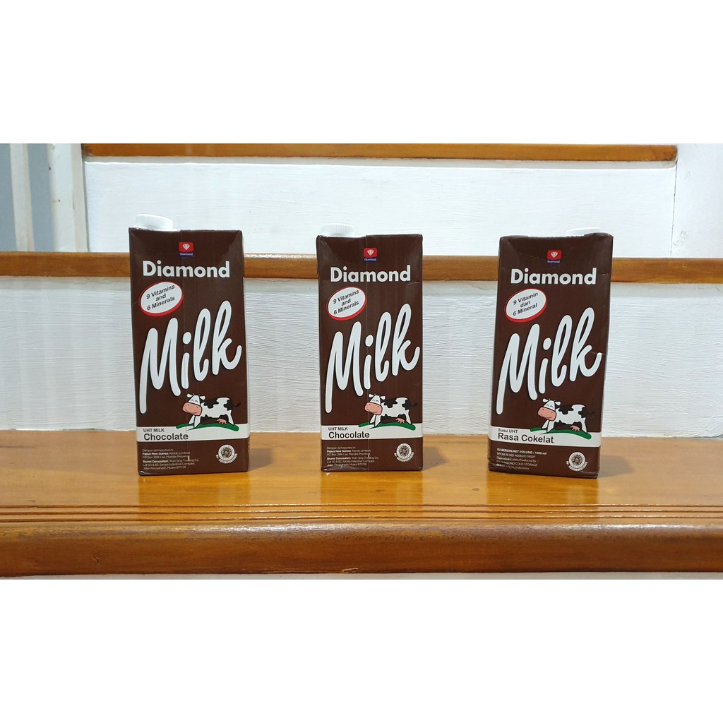 Jual Susu UHT Diamond Coklat 1 LITER ( BOGOR ) | Shopee Indonesia