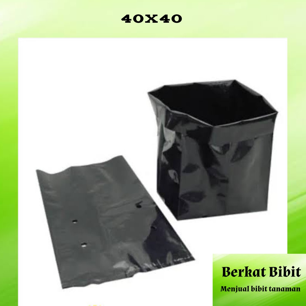Jual Polybag Hitam ( 40 cm x 40 cm ) | Shopee Indonesia