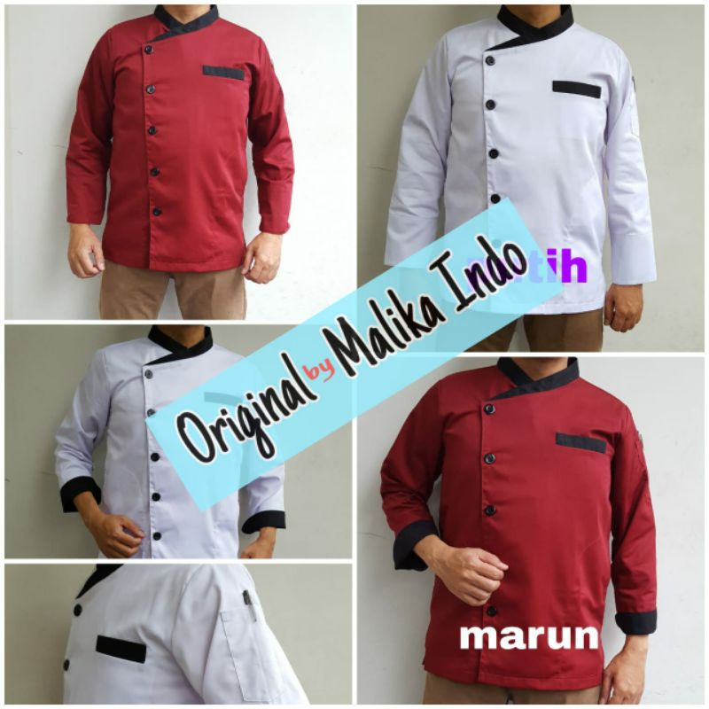 Jual Baju Chef Pria Chef Jacket Baju Seragam Hotel Resto Cafe Catering