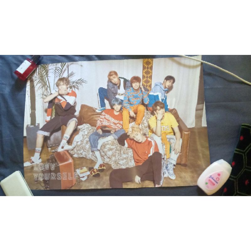 Jual POSTER OFFICIAL BTS WINGS & LOVE YOURSELF Shopee Indonesia