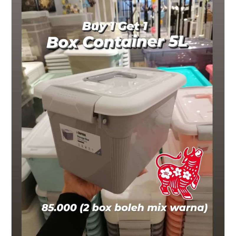 Jual Box Container 5L | Shopee Indonesia