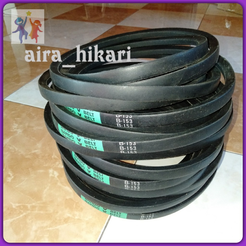Jual Bando B 153 V Belt / Fan Belt / Tali Kipas / Tali Pulley | Shopee ...