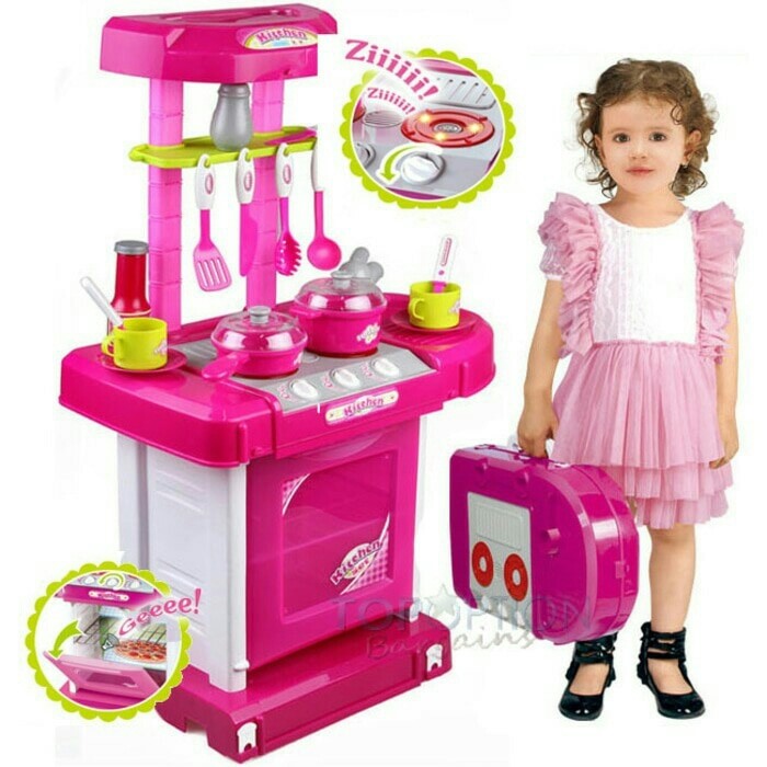 Jual kitchen set mainan anak perempuan | Shopee Indonesia