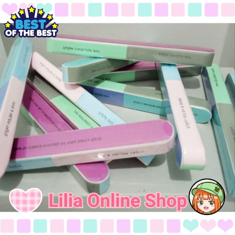 Jual NAIL BUFFER 7 STEP POLISHER / 7 in 1 Gundam Tool Model Kit Gunpla