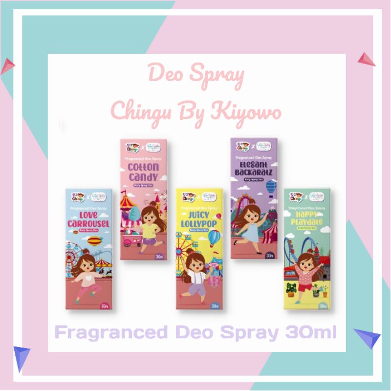 Jual Deo Spray Chingu by Kiyowo 30ml/Deo Spray BPOM Shopee Indonesia