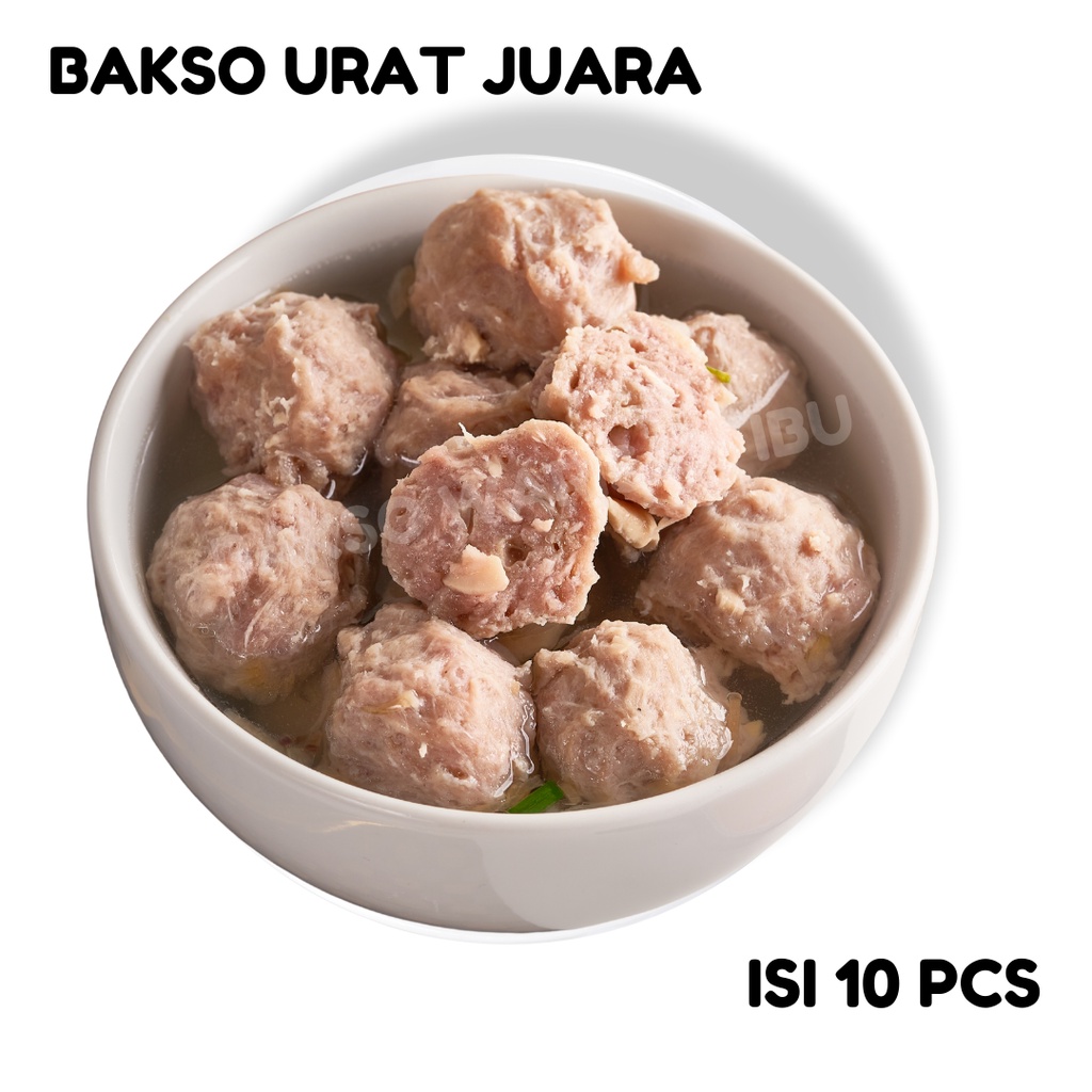 Jual Bakso Urat Juara Isi 10 Pcs Free Bumbu Kuah Warisan Ibu Shopee