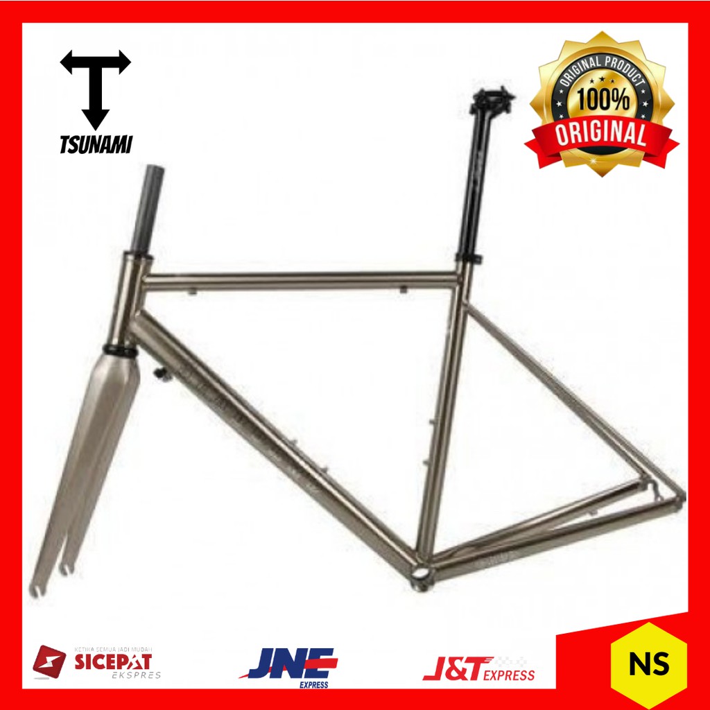 Frame Roadbike Tsunami CR03 Seaboard steel