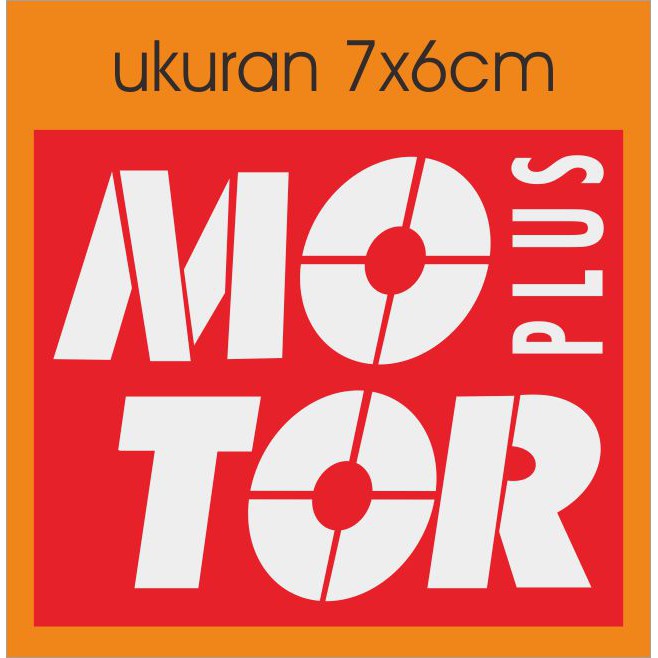 Jual cutting sticker motor logo motor plus Shopee Indonesia