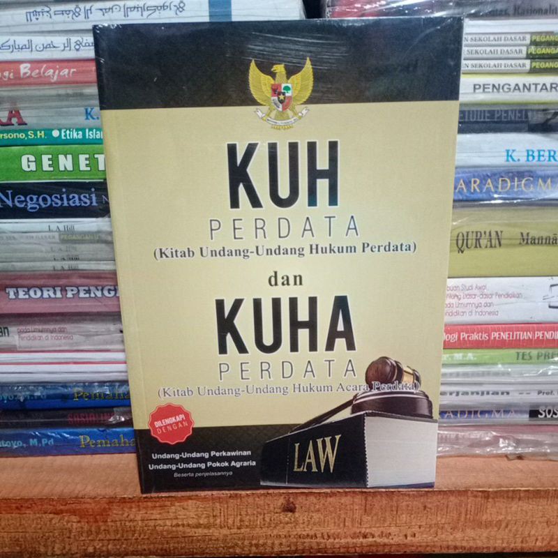 Jual BUKU KUH PERDATA Dan KUHA PERDATA [Original ] | Shopee Indonesia