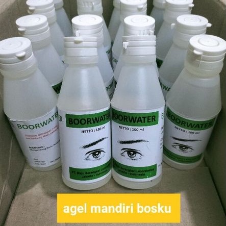 Jual Boorwater Ml Pencuci Mata Steril Boor Water Shopee Indonesia