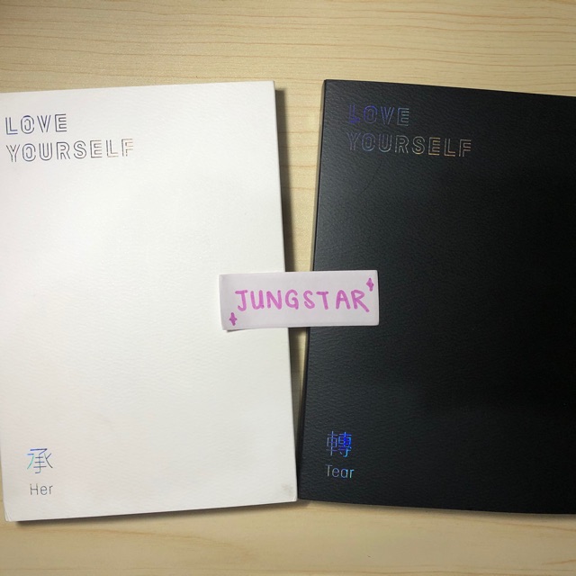 Jual Bts Love Yourself Album Only ( Her E Version, Tear O Version ...