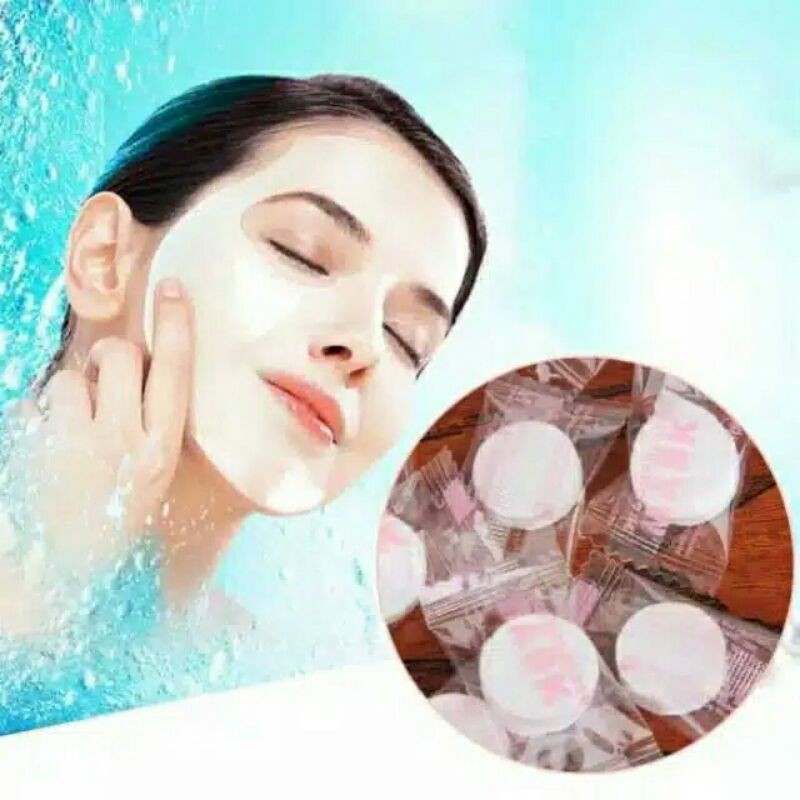 Jual COMPRESSED MASK PAPER MASK TABLET - DIY MASKER WAJAH | Shopee ...