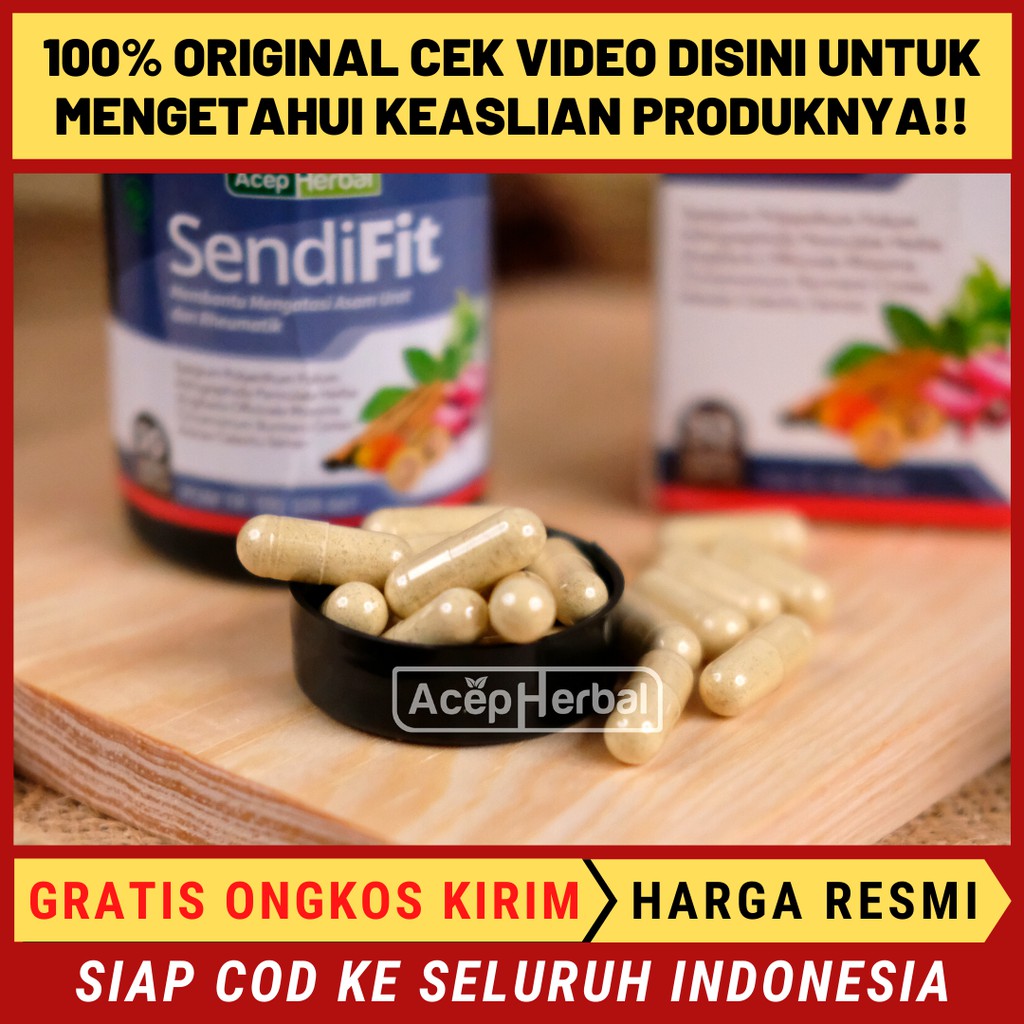 Jual Sendifit Obat Sendi Otot Kaku Obat Otot Sendi Nyeri Obat Sendi Bengkak Kapsul