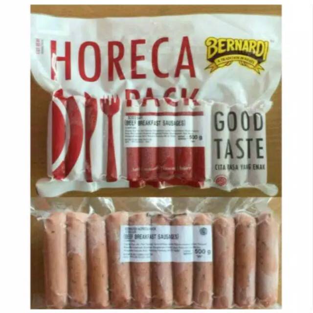 Jual Bernadi Sosis Horeca Pack 500gr Shopee Indonesia