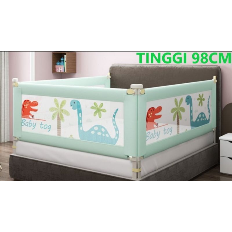 Jual Baby Bed Rail Bed Guard Safety Pagar Pengaman Pembatas Kasur Bayi ...