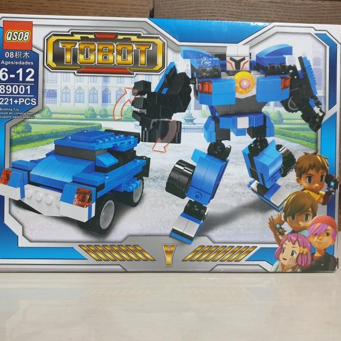 Jual Mainan Lego Tobot X Tobot Y Tobot Z Tobot W / Lego Robot Mobil 2 ...