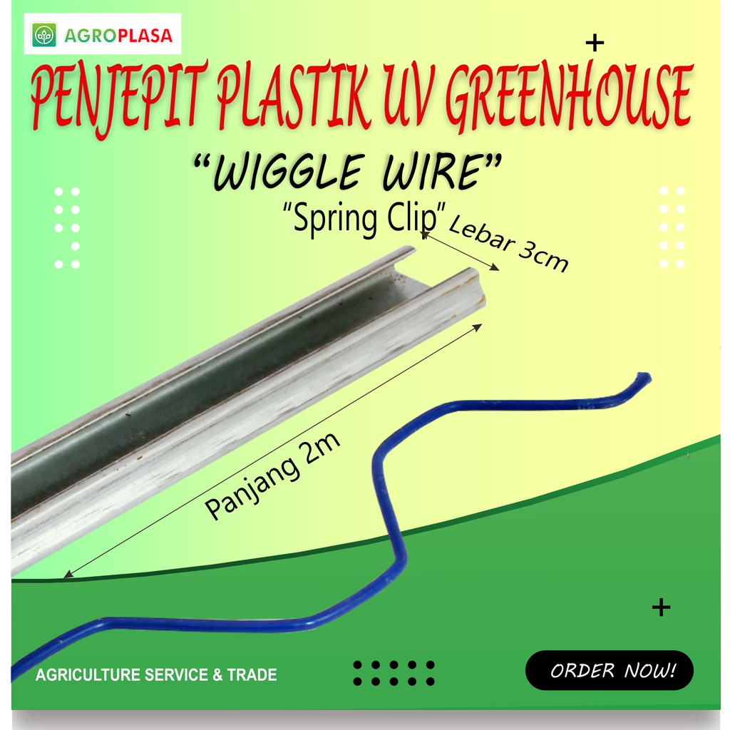 Jual Springklip Penjepit Plastik UV dan Screen net - Wiggle Wire ...