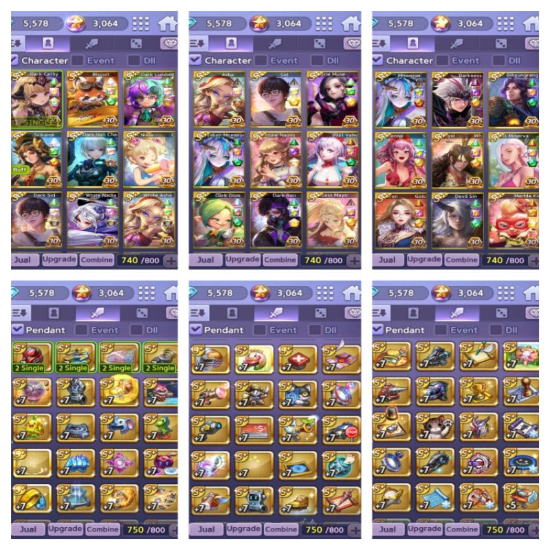 Jual Akun line get rich Shopee Indonesia