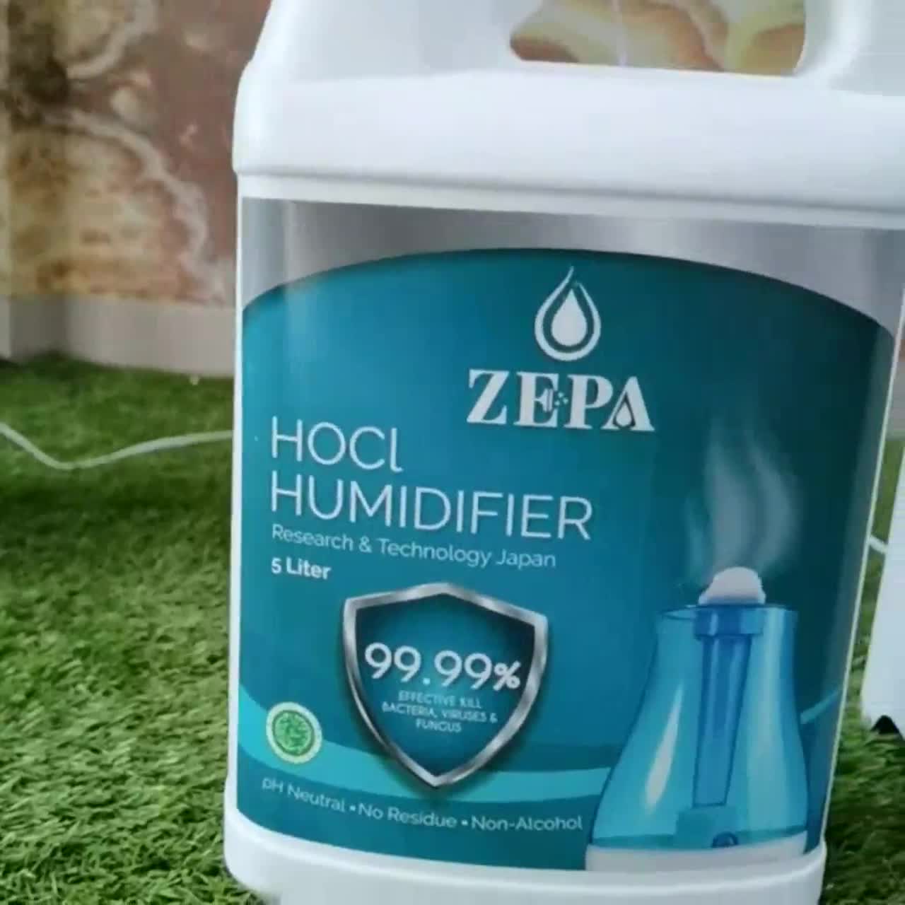 Jual ZEPA Humidifier HOCl Non Alkohol 5L | Shopee Indonesia