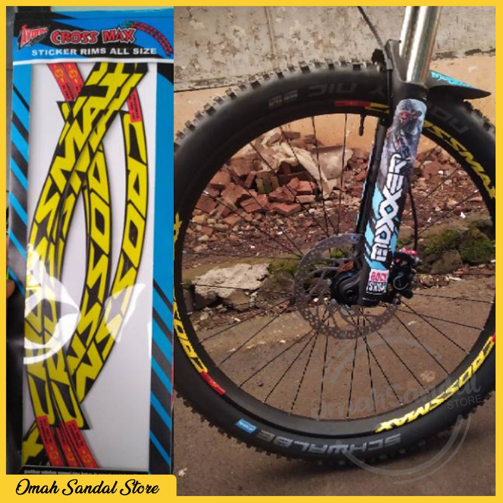 Jual STIKER RIMS/VELG RODA SEPEDA TAMPIL GAGAH | Shopee Indonesia